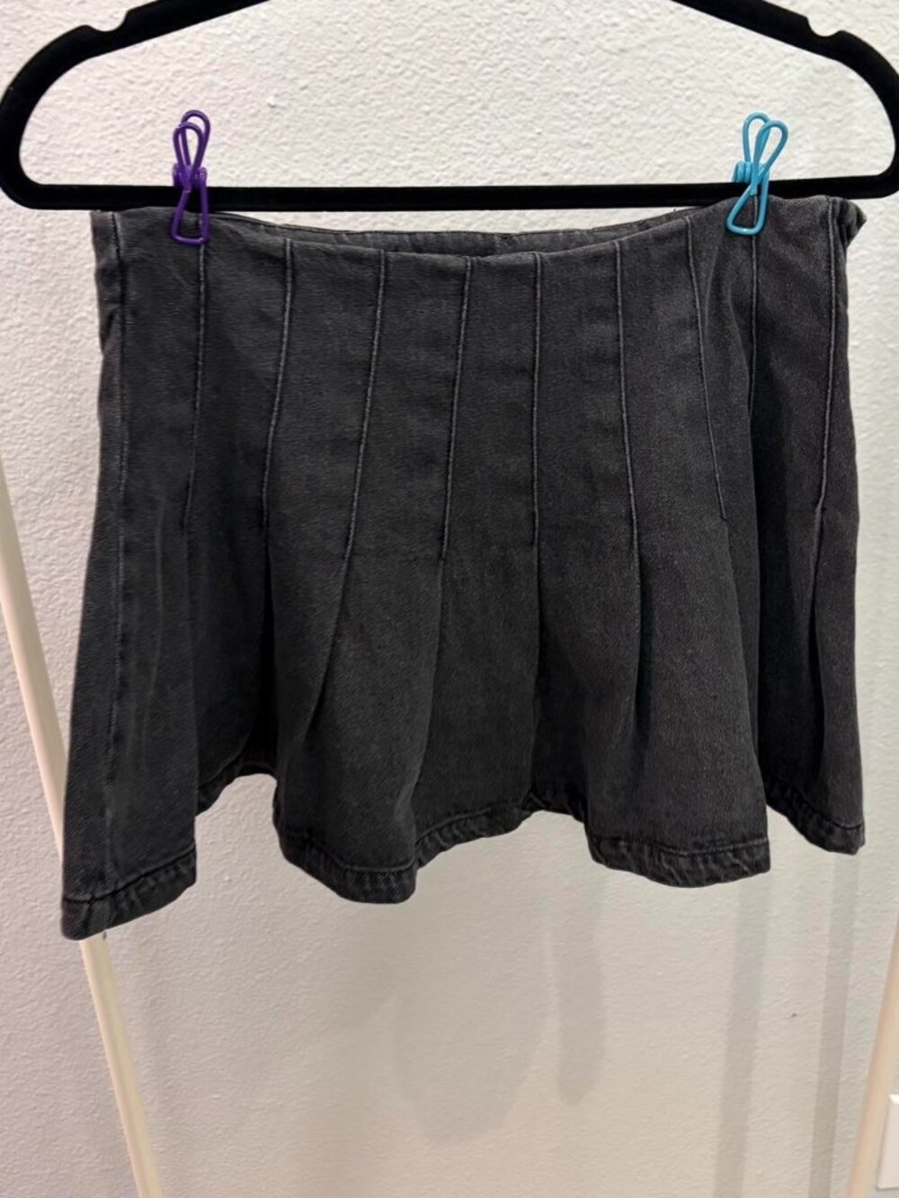 High Waisted Y2K Skater Tennis Skirt Medium